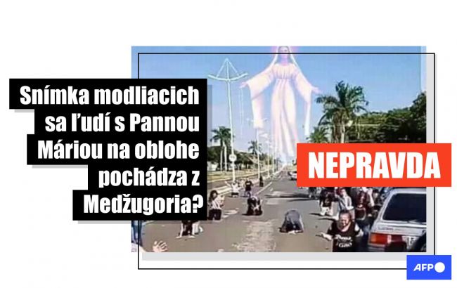 HOAX: V Medžugorí sa nezjavila Panna Mária
