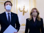 Prezidentka rokovala s Hegerom o zložení novej vlády, podporujú ju desiatky poslancov