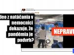 HOAX: Video nakrútené v nemocnici nedokazuje, že pandémia je podvrh