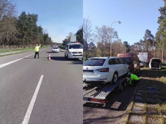 Video: Polícia na diaľnici zorganizovala dopravno-bezpečnostnú akciu