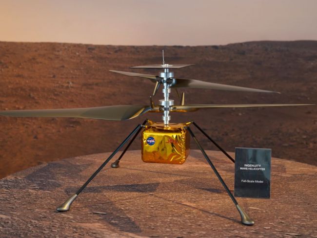 NASA zachytila zvuk vrtuľníka Ingenuity počas jeho preletu marťanskou atmosférou