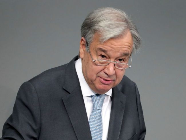 Guterres je znepokojený izraelským náletom na výškovú budovu v Gaze