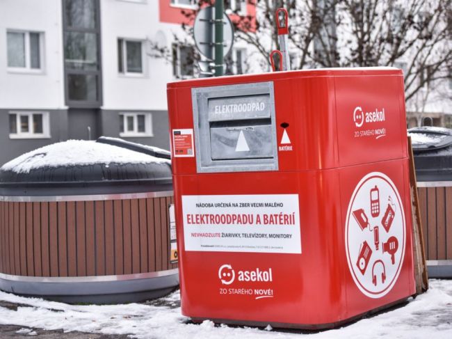 Elektroodpady nepatria do zmesových kontajnerov