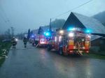 Nočný požiar v Liptovských Revúcach zasiahol šesť domov, nikto sa nezranil