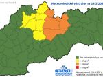 SHMÚ: Sever a stred Slovenska v pondelok zasiahne silný vietor