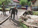 Škody po prívalovej povodni v Rudne nad Hronom vyčíslili na približne 900.000 eur