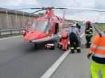 Vážna nehoda na R1: Na mieste zasahujú všetky záchranné zložky