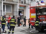 Hasiči zasahovali pri požiari budovy v Košiciach
