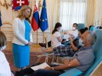 Prezidentka: Darovanie krvi je prejavom solidarity