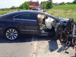 Tragická nehoda auta a motorky: Jeden z mužov z miesta nehody ušiel