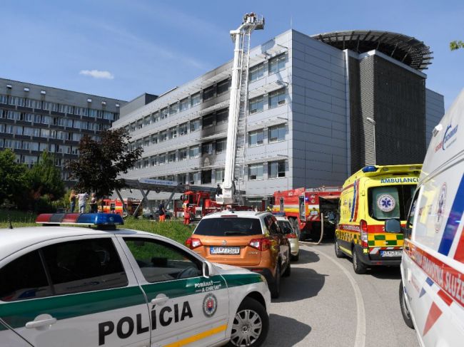 Po požiari v UNLP Košice dočasne upravili poskytovanie zdravotnej starostlivosti