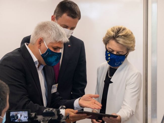 Slovenský plán obnovy má zelenú, oznámila von der Leyenová v Bratislave