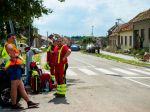 Babiš navštívil obec Hrušky, situáciu prirovnal k povodniam z roku 1997