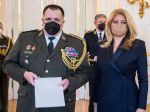 Prezidentka sa rozlúčila s generálom Navrátilom pred jeho odchodom do výslužby