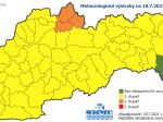SHMÚ: Prívalové dažde môžu v niektorých okresoch spôsobiť povodne