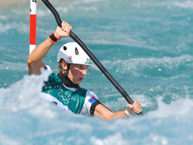 Slovenská vodná slalomárka Mintálová postúpila do finále K1 na olympijských hrách