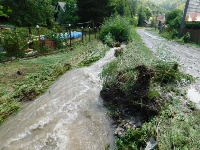 Na viacerých miestach Prešovského kraja platí zvýšená povodňová aktivita