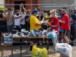 V Litve silnejú protesty proti ilegálnym migrantom prichádzajúcim cez Bielorusko