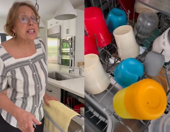 Video: Stará mama sa podelila o šikovný tip s umývačkou riadu