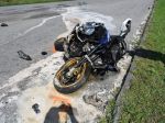 Pri zrážke motorky s autom zahynul motocyklista