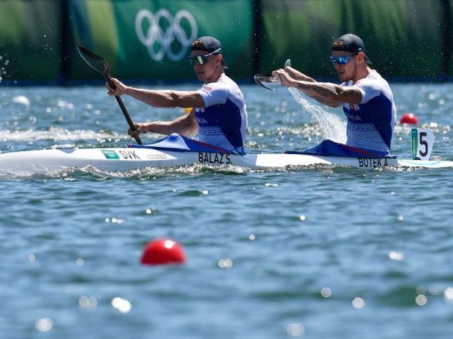 Baláž s Botekom postúpili do semifinále K2 na 1000 m: "Odviedli sme svoju robotu"