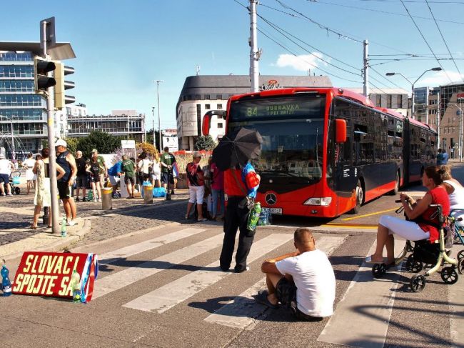 V Bratislave sa bude opäť protestovať, polícia chystá opatrenia