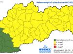 Na väčšine územia Slovenska sa môžu vyskytnúť búrky