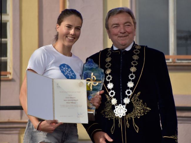 Petra Vlhová sa stala najmladšou čestnou občiankou mesta Liptovský Mikuláš