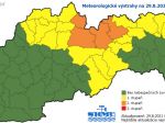 SHMÚ upozorňuje od 15. hodiny na silný dážď najmä na severnom Slovensku