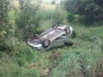 FOTO: Hasiči zasahujú pri vážnej dopravnej nehode v Abramovej, hlásia 8 zranených