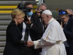 Prezidentka: Rozlúčila som sa so Svätým Otcom a aj s tým svojim