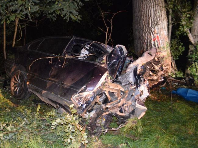 Tragická nehoda: Auto narazilo do stromu