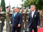 Zahraničných novinárov nepustili na tlačovú konferenciu Orbána s Babišom