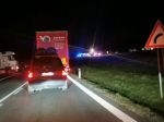 Hromadná nehoda troch kamiónov a auta: Na mieste zasahovali všetky záchranné zložky