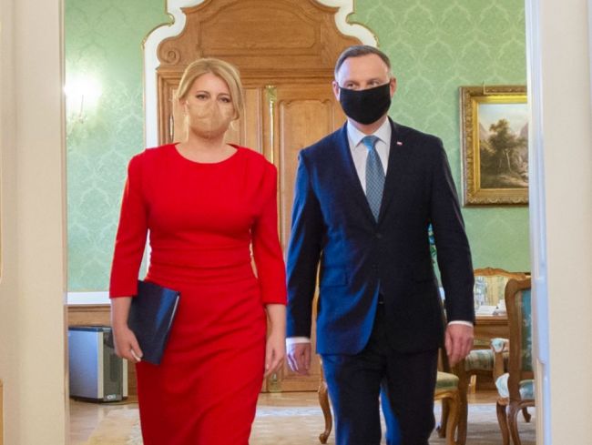 Čaputová sa s Dudom rozprávala aj o situácii na poľskej hranici