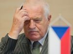 Bývalý český prezident Václav Klaus si zlomil členok