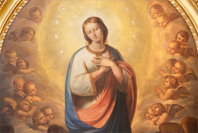 Katolíci slávia prikázaný sviatok Nepoškvrneného počatia Panny Márie