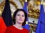 Šéfka diplomacie Nemecka varovala Rusko pred eskaláciou konfliktu s Kyjevom