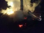 Foto: Pri požiari chaty bolo nájdené zhorené ľudské torzo