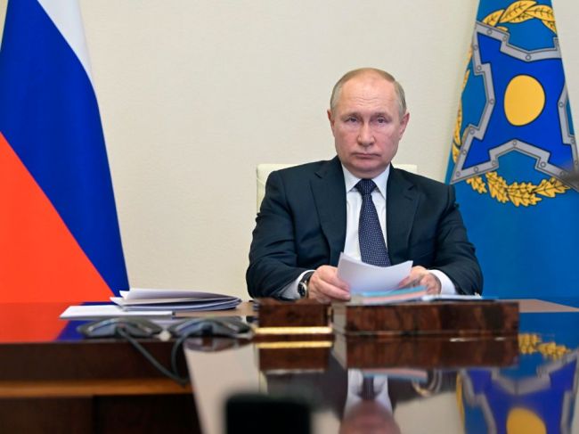 Putin: Jednotky ODKB zostanú v Kazachstane iba na obmedzené časové obdobie