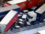 Príčinou hromadnej nehody na diaľnici D5 bolo zrejme i počasie, tvrdí polícia
