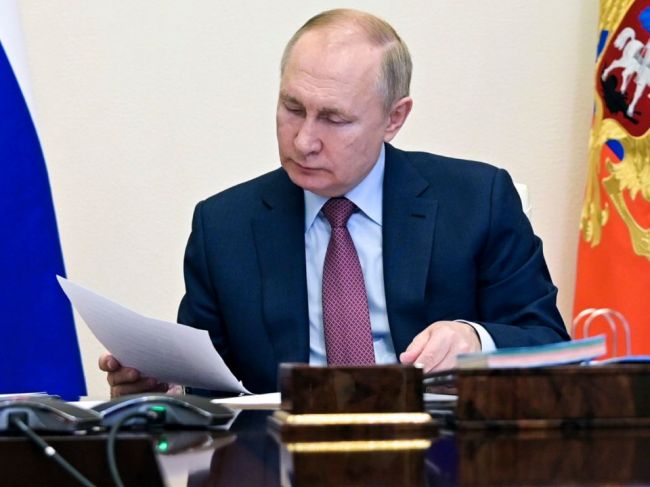 Putin dostal písomnú odpoveď USA na návrh bezpečnostných záruk Ruska