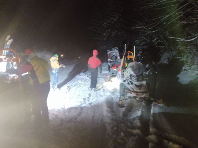 Horskí záchranári pomáhali vo Veľkej Fatre vyčerpanej štvorici turistov
