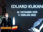 S Eduardom Kukanom sa rozlúčili viacerí politici, ministri i veľvyslanci