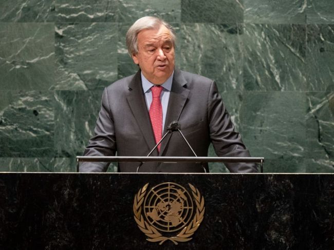 Guterres: Celoplošný útok Ruska na Ukrajinu by mal zničujúce následky