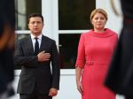 Prezidentke volal Volodymyr Zelenskyj, požiadal Slovensko o podporu