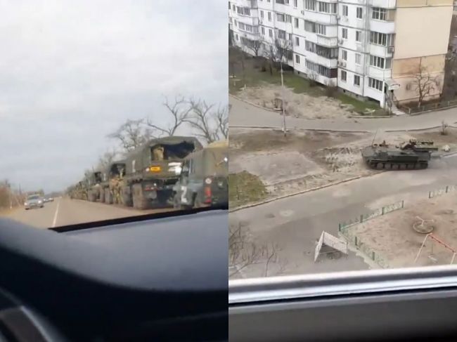 Ukrajinská armáda bojuje proti ruským jednotkám neďaleko Kyjeva