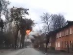 Video: Ukrajinský vodič zachytil ruské nálety v Černihive