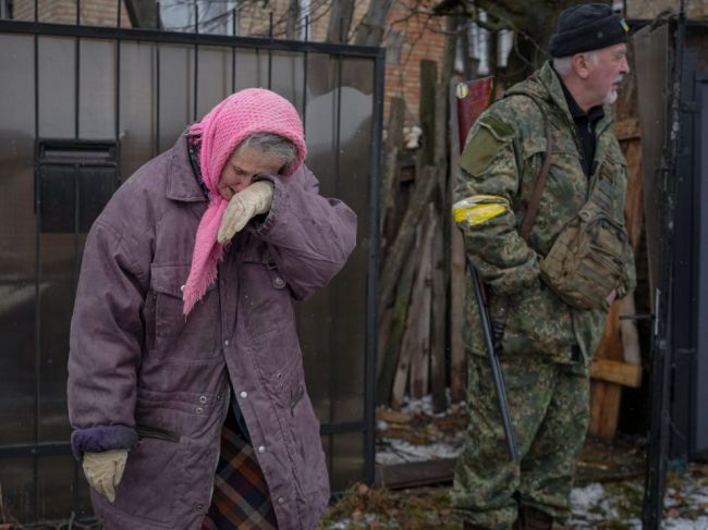 Obyvatelia mesta Cherson odmietajú humanitárnu pomoc z Ruska