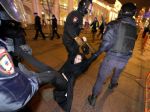 Ruská polícia zadržala ďalších 1100 protivojnových demonštrantov